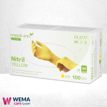 Nitril Einmalhandschuhe Yellow