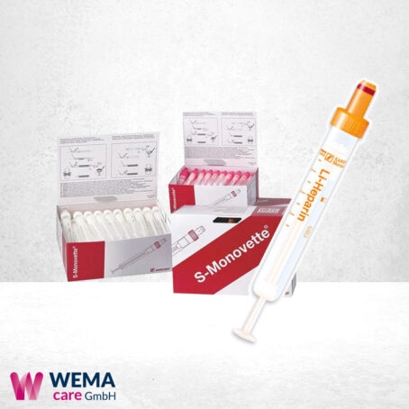 S-Monovetten 7,5 ml, 92 x 15 mm, Lithium Heparin